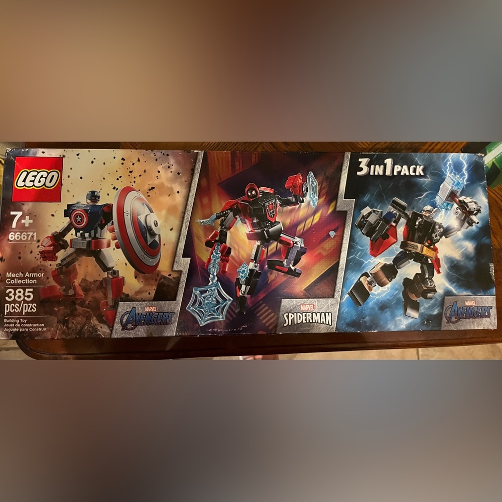 Marvel 3 in 1 Lego set